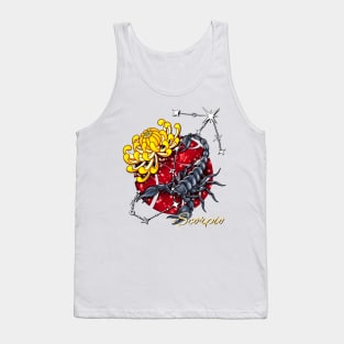 Unveiling the Enigma- Scorpio Zodiac - Water Sign Tank Top